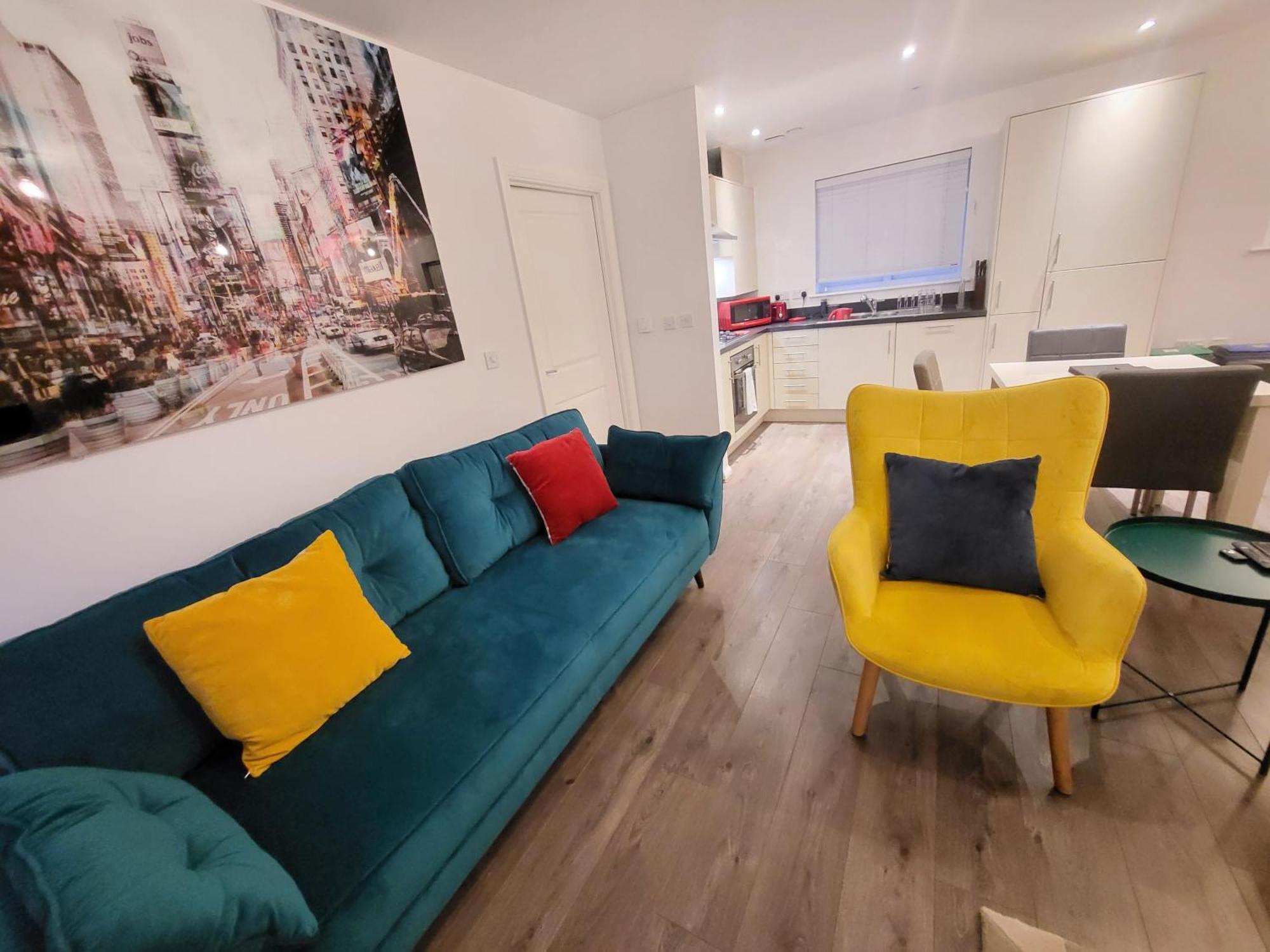 Garland Modern Apartment, Dartford 1 With Parking Extérieur photo